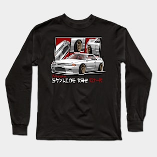 Nissan Skyline R32, JDM Car Long Sleeve T-Shirt